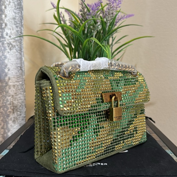 ❤️❤️host pick❤️❤️Kurt Geiger Mini Brixton Crystal Shoulder Bag - Picture 10 of 13